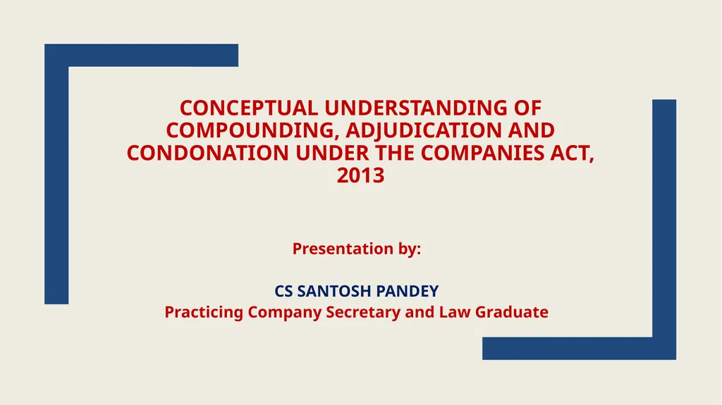 CONCEPTUAL UNDERSTANDING OF COMPOUNDING, - slide 1 of 48