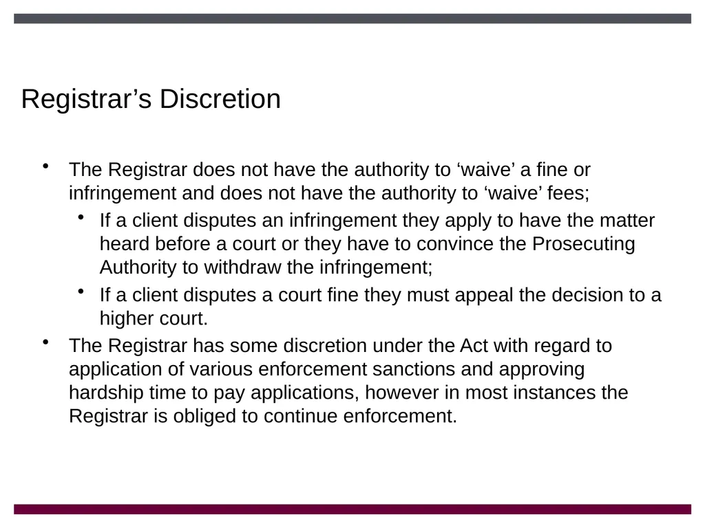 Fines Enforcement Registry Introduction The Fines - slide 3 of 19