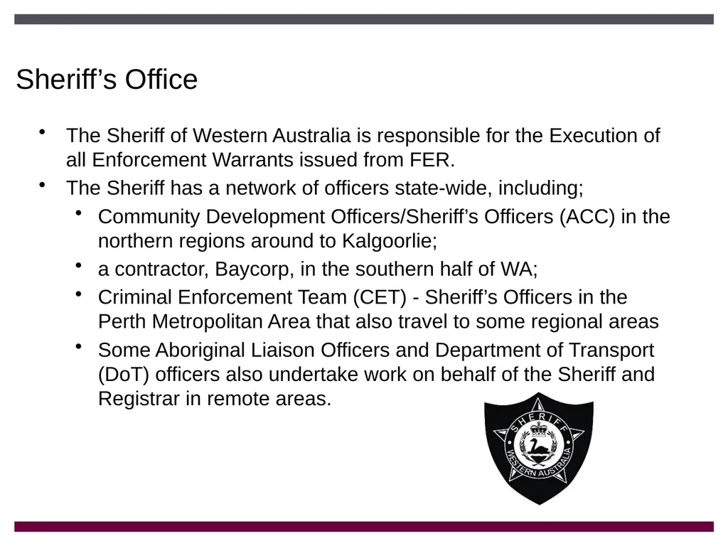 Fines Enforcement Registry Introduction The Fines - slide 13 of 19