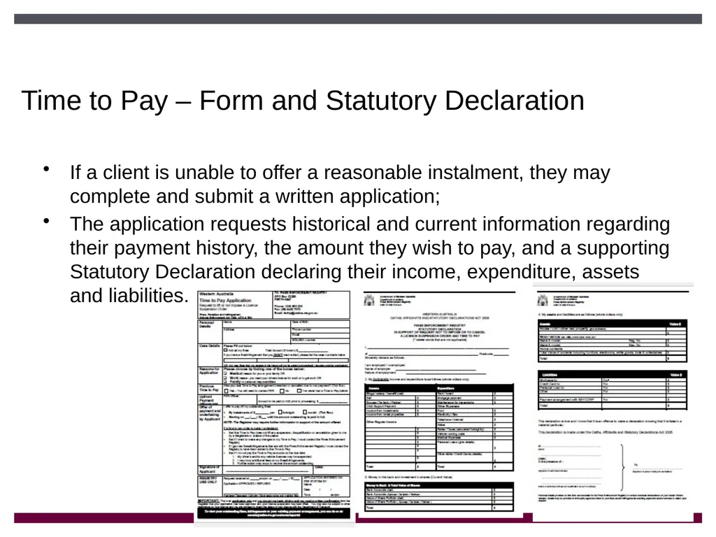 Fines Enforcement Registry Introduction The Fines - slide 10 of 19