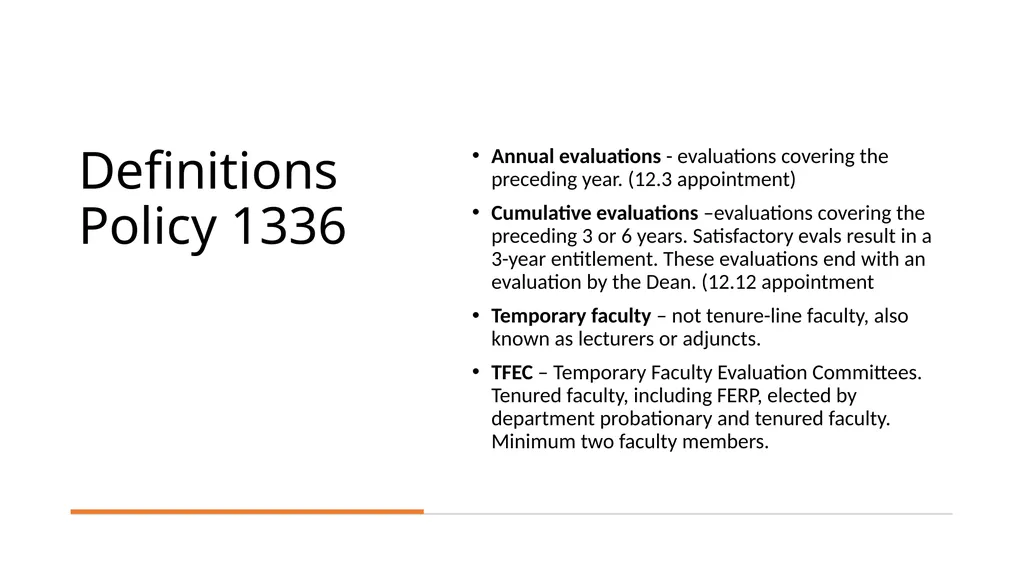 Lecturer Entitlements and Evaluations: who gets - slide 2 of 10