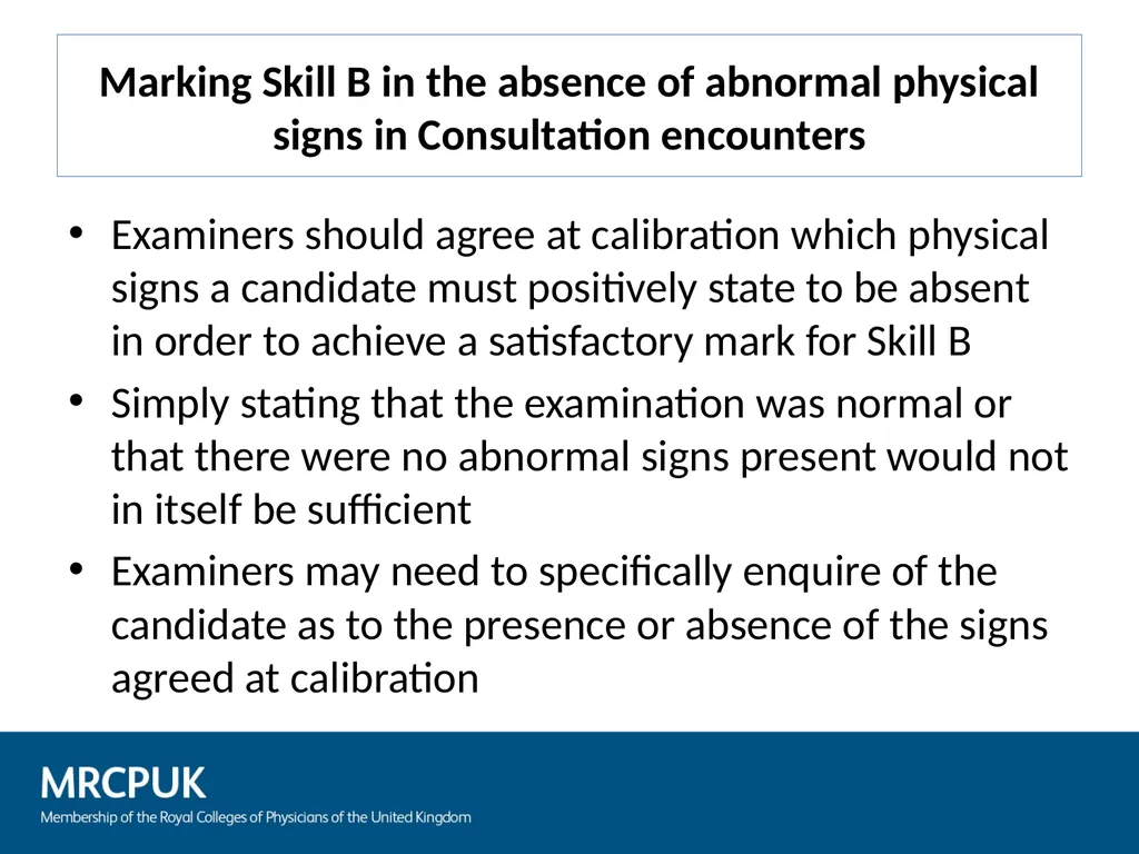 Membership of the Royal Colleges of Physicians of - slide 25 of 39