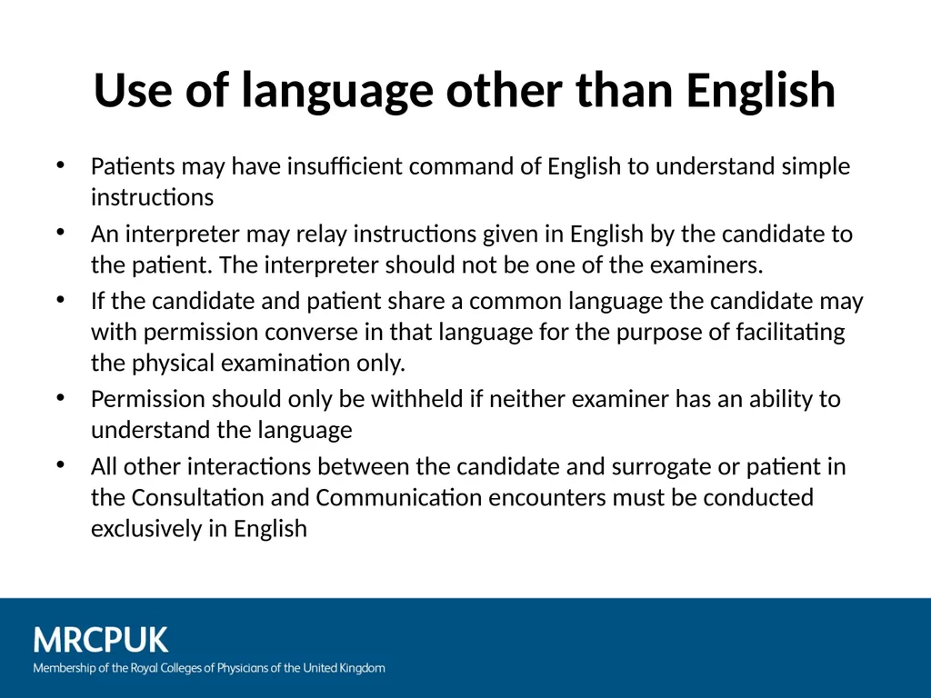 Membership of the Royal Colleges of Physicians of - slide 36 of 39