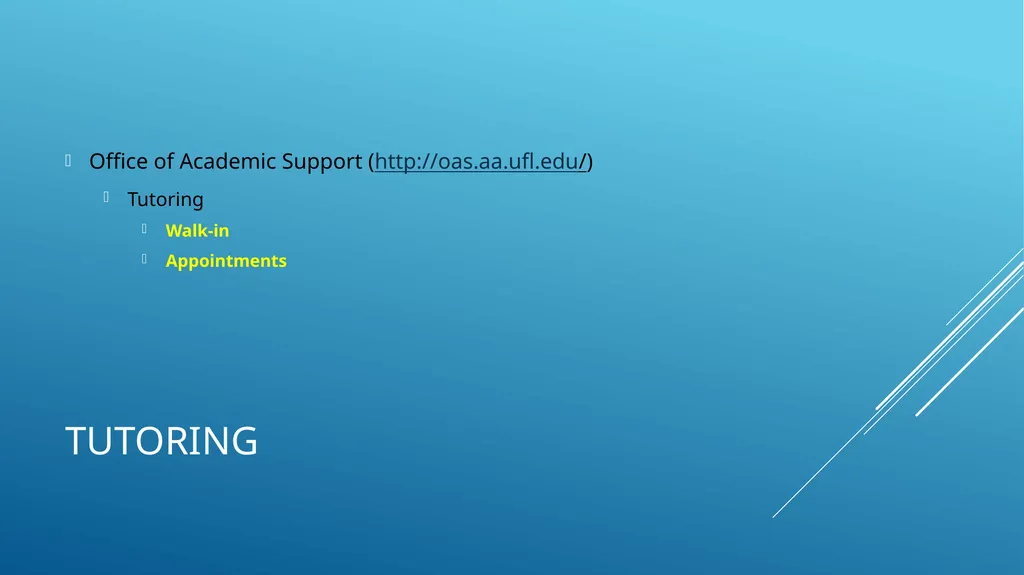 Student Resources Robert Kwong, M.S. Academic - slide 3 of 9