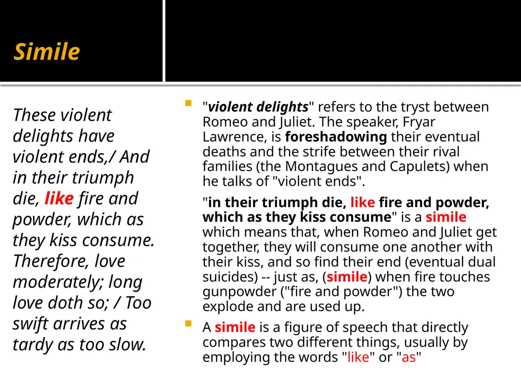Romeo and Juliet Quotation Analysis: On your Final - slide 28 of 53