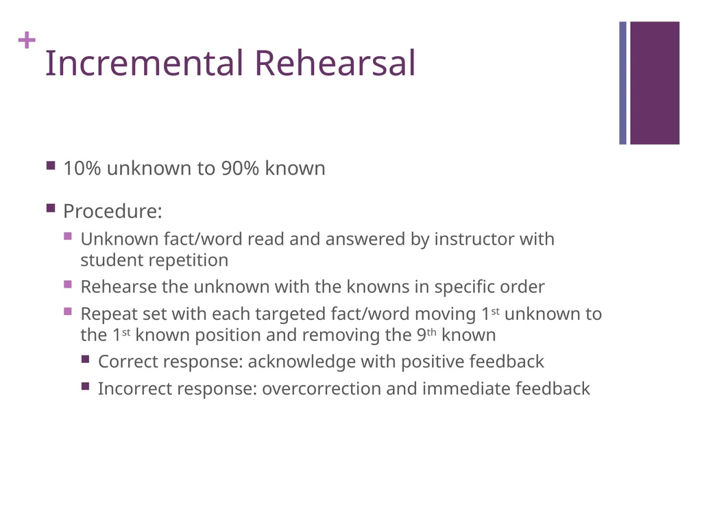 Intervention in a Flash Presented By: Karen Brown - slide 8 of 23