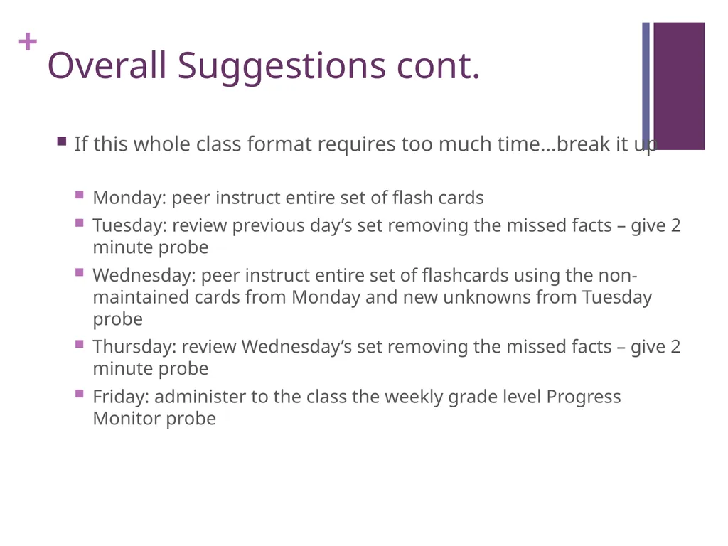 Intervention in a Flash Presented By: Karen Brown - slide 16 of 23