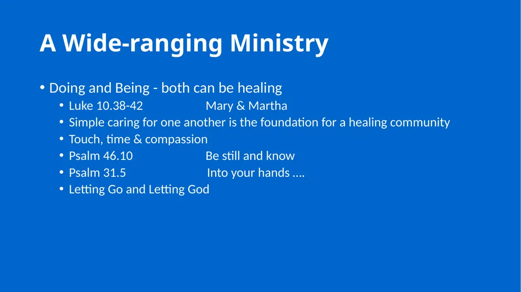 Growing in Wholeness A Practical Course to - slide 111 of 193