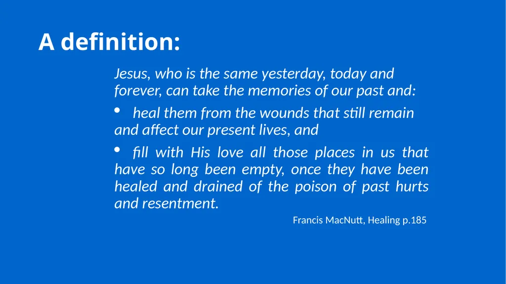 Growing in Wholeness A Practical Course to - slide 68 of 193
