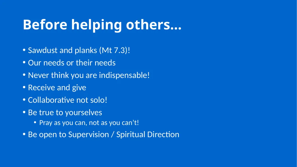 Growing in Wholeness A Practical Course to - slide 183 of 193