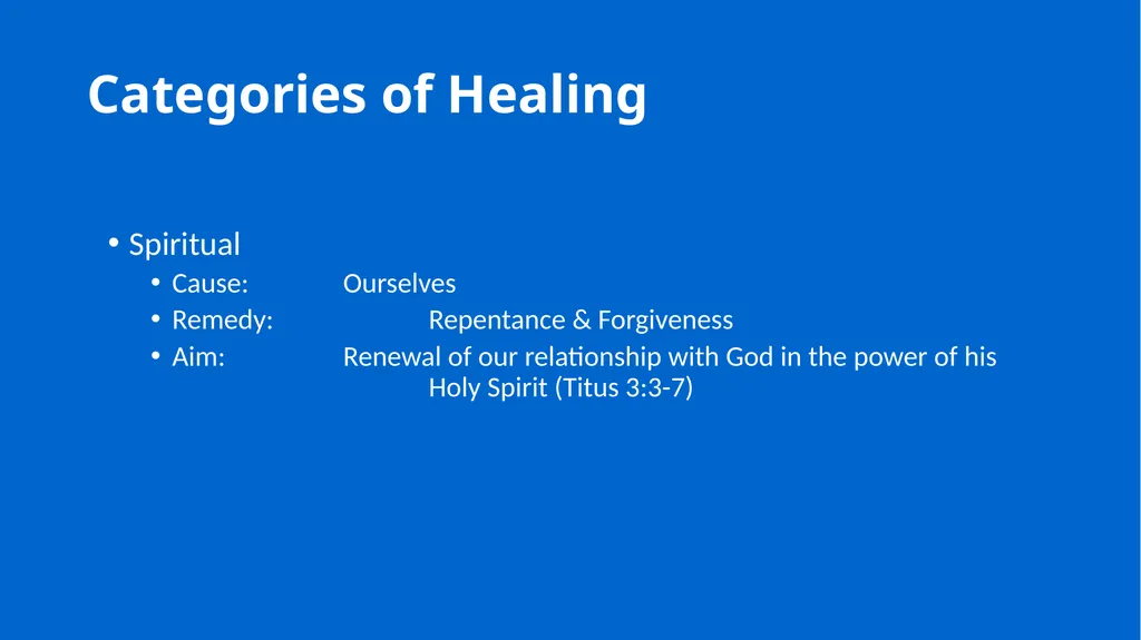 Growing in Wholeness A Practical Course to - slide 32 of 193