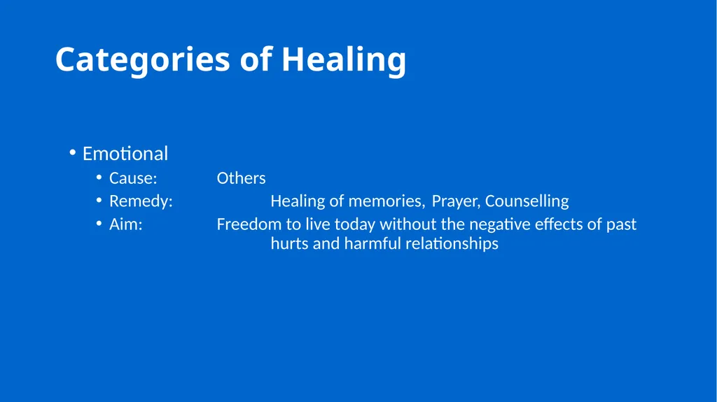 Growing in Wholeness A Practical Course to - slide 33 of 193