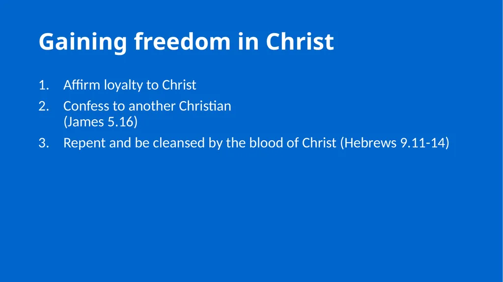 Growing in Wholeness A Practical Course to - slide 143 of 193