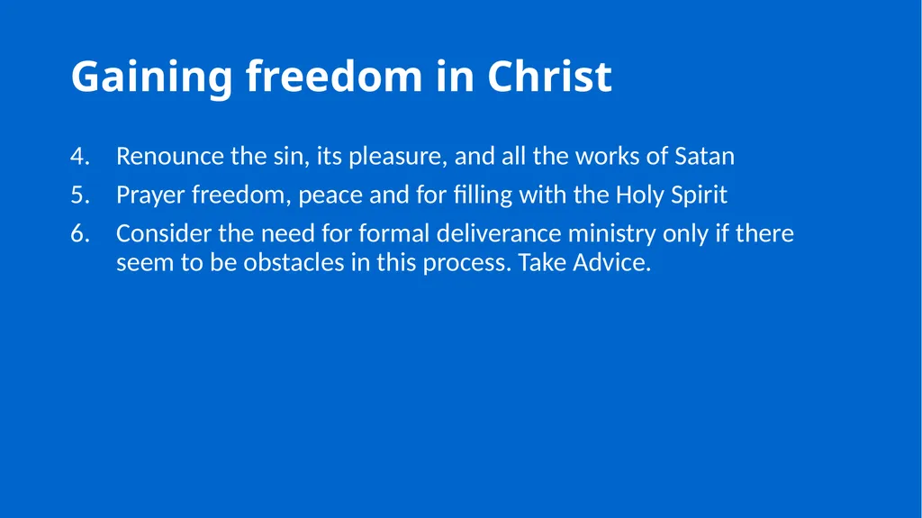Growing in Wholeness A Practical Course to - slide 144 of 193
