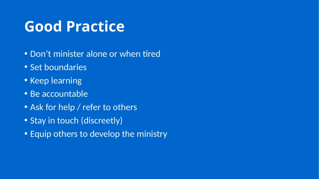 Growing in Wholeness A Practical Course to - slide 184 of 193