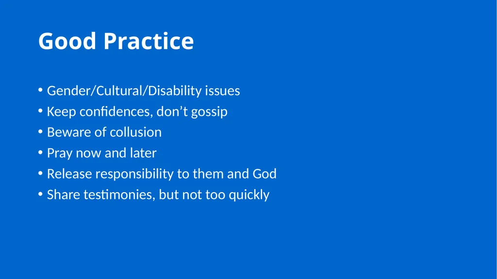 Growing in Wholeness A Practical Course to - slide 186 of 193