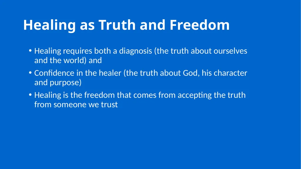 Growing in Wholeness A Practical Course to - slide 10 of 193
