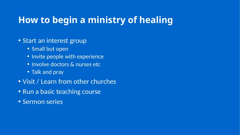 Growing in Wholeness A Practical Course to - slide 177 of 193