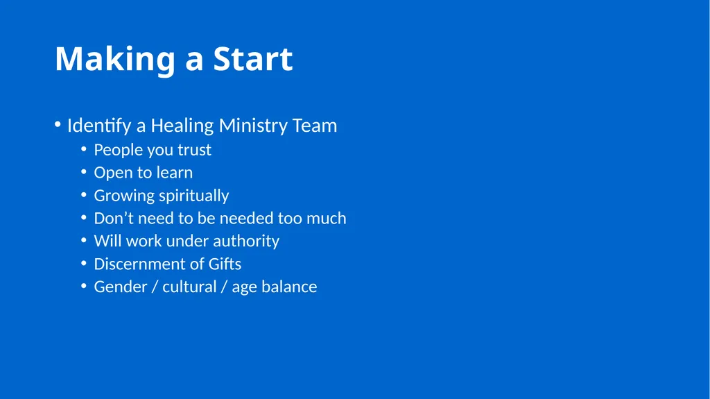 Growing in Wholeness A Practical Course to - slide 181 of 193