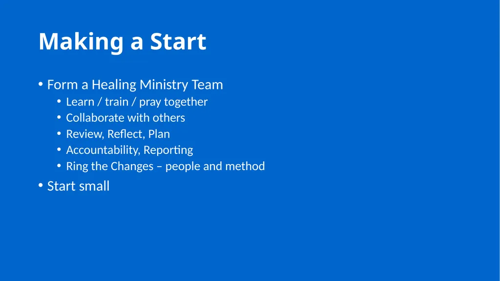 Growing in Wholeness A Practical Course to - slide 182 of 193