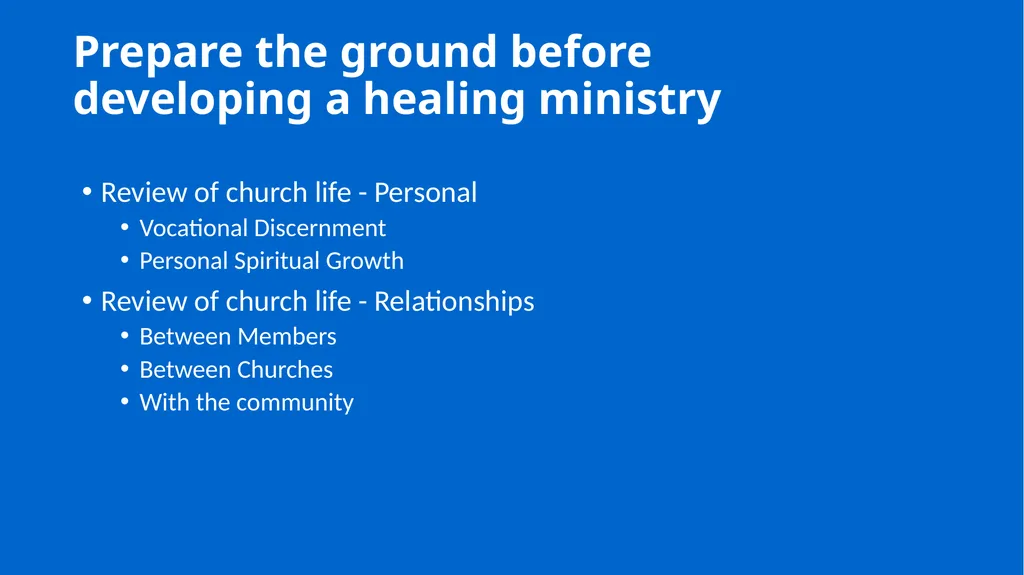 Growing in Wholeness A Practical Course to - slide 175 of 193