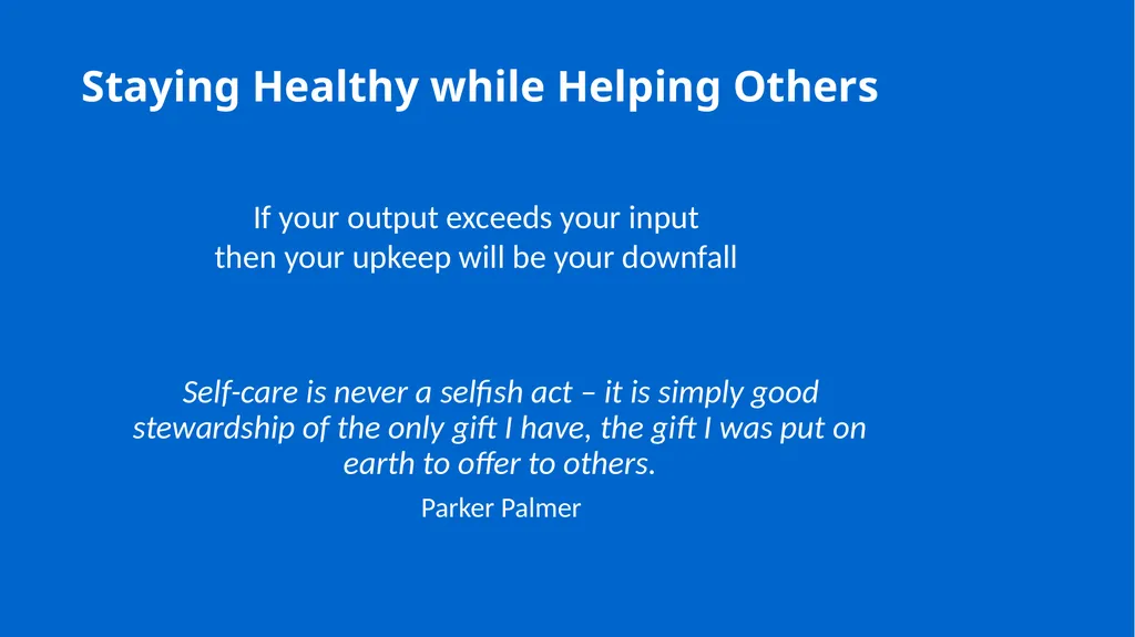 Growing in Wholeness A Practical Course to - slide 189 of 193