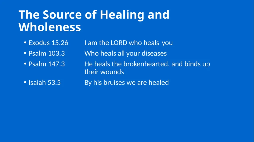 Growing in Wholeness A Practical Course to - slide 8 of 193