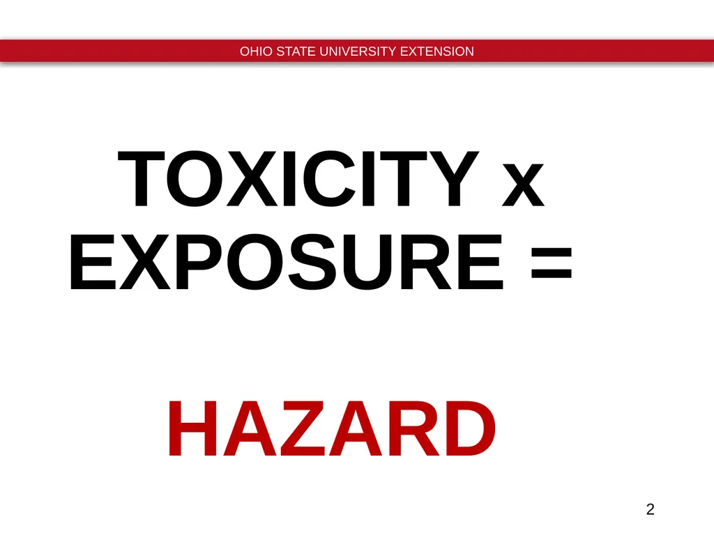 Ohio Pesticide Applicator Training Unit 6 Harmful - slide 2 of 12