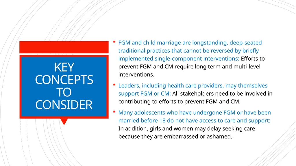 HARMFUL TRADITIONAL PRACTICES PREVENTION Geneva - slide 6 of 9