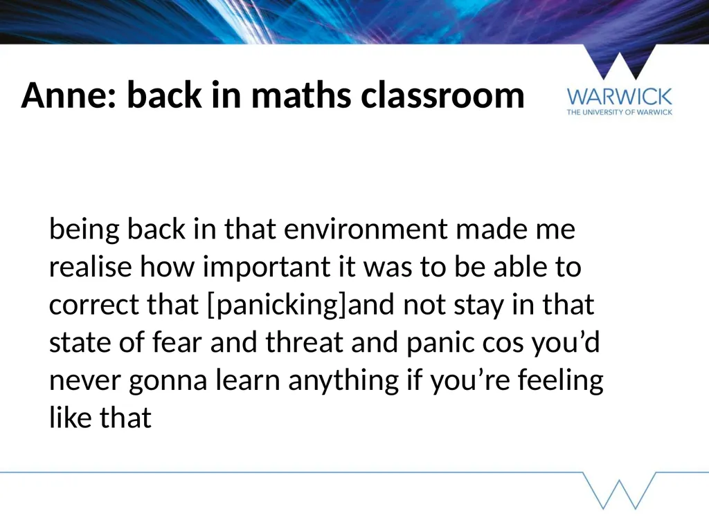 Working to develop Mathematical Resilience in - slide 24 of 24