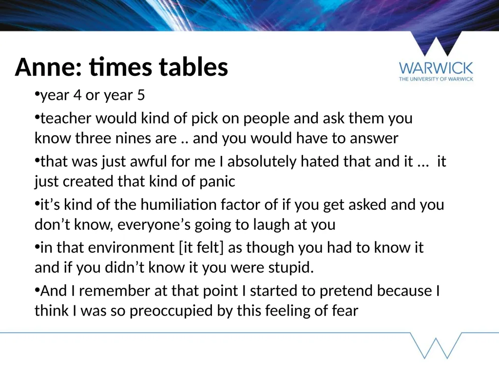 Working to develop Mathematical Resilience in - slide 22 of 24