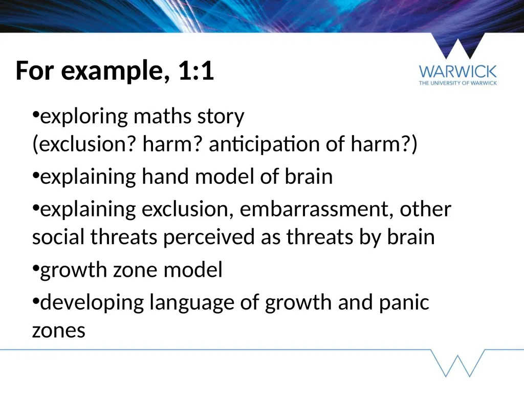 Working to develop Mathematical Resilience in - slide 7 of 24