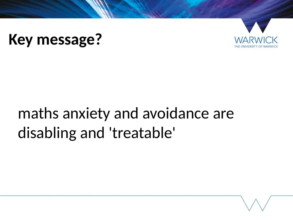 Working to develop Mathematical Resilience in - slide 2 of 24