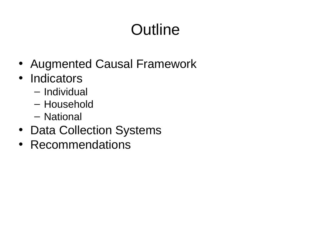 Diet Matters: Approaches and Indicators to Assess - slide 3 of 16