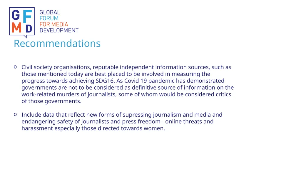 Global Forum for Media Development GFMD- - slide 7 of 7
