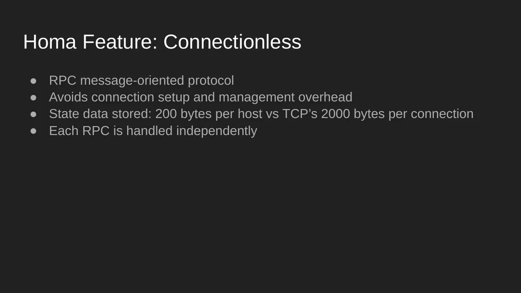 Homa Data Center Transport Protocol Harsh Kapadia - slide 17 of 32