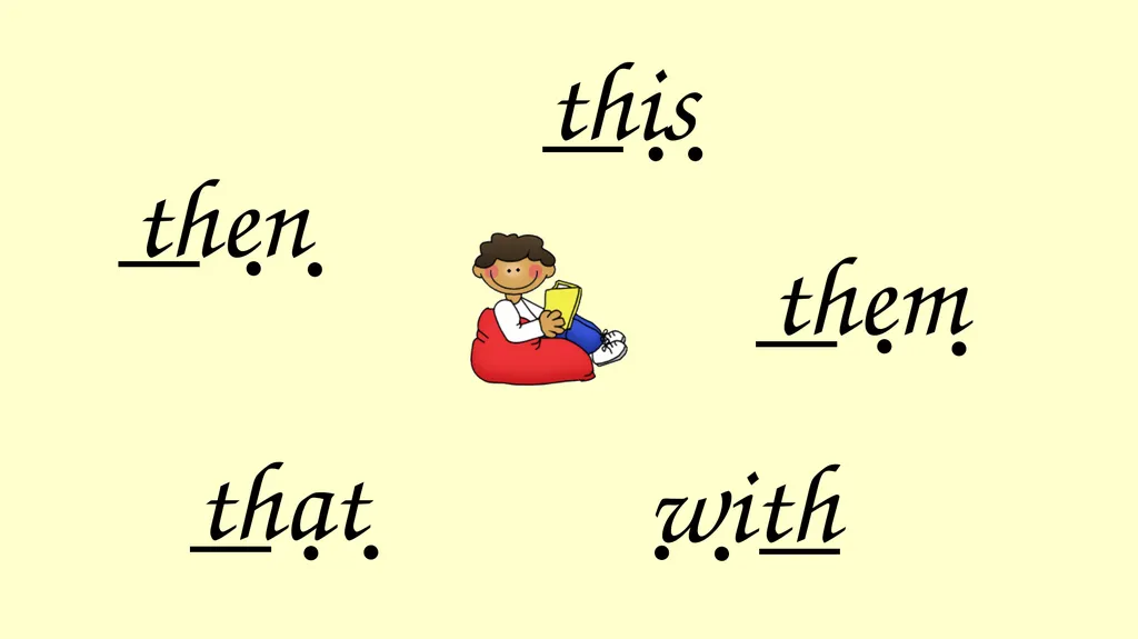 this then them that with Now that you can read - slide 1 of 7
