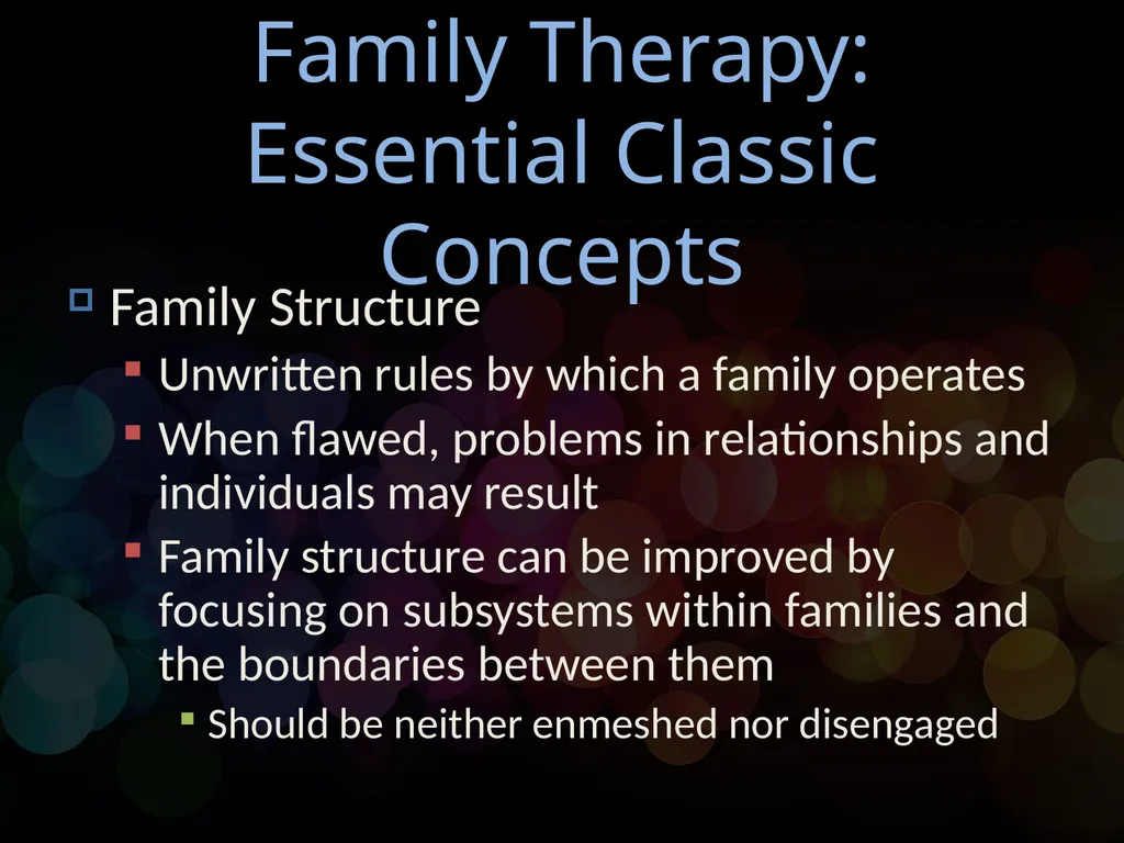 Chapter 16 Group and Family Therapy Group and - slide 22 of 29