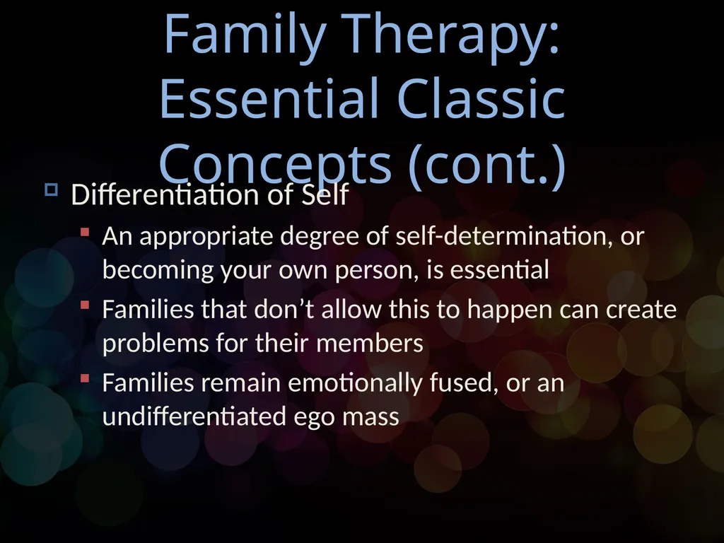 Chapter 16 Group and Family Therapy Group and - slide 23 of 29