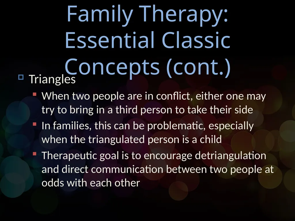 Chapter 16 Group and Family Therapy Group and - slide 24 of 29