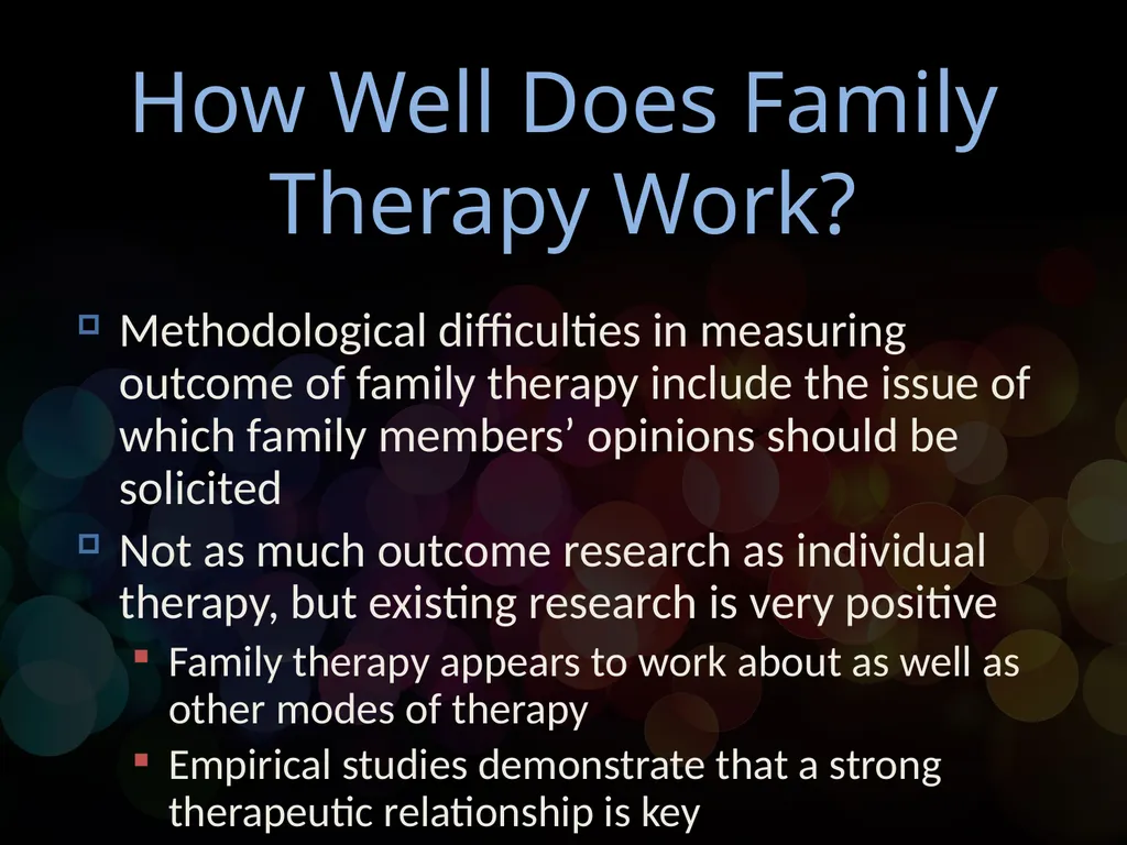 Chapter 16 Group and Family Therapy Group and - slide 29 of 29