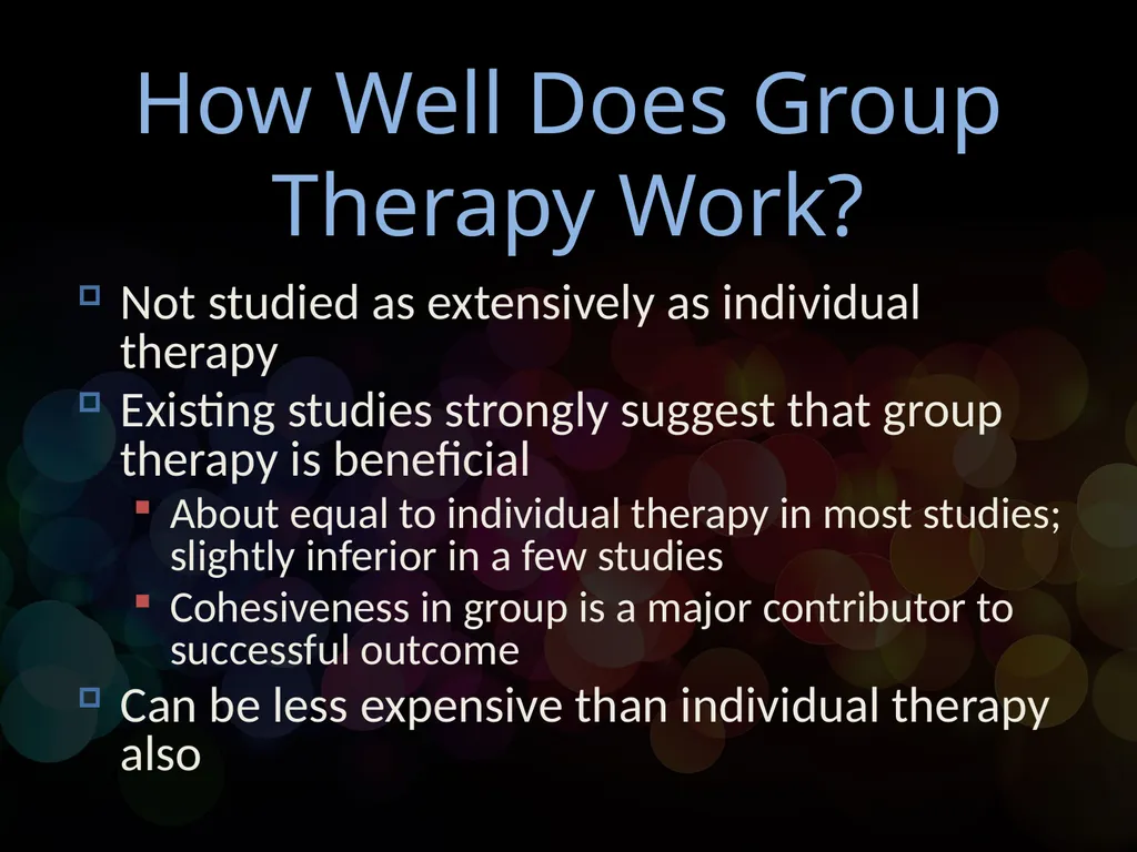 Chapter 16 Group and Family Therapy Group and - slide 14 of 29