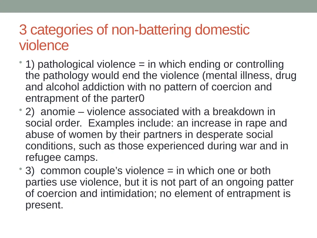 Why do so many battered women find themselves in - slide 17 of 29