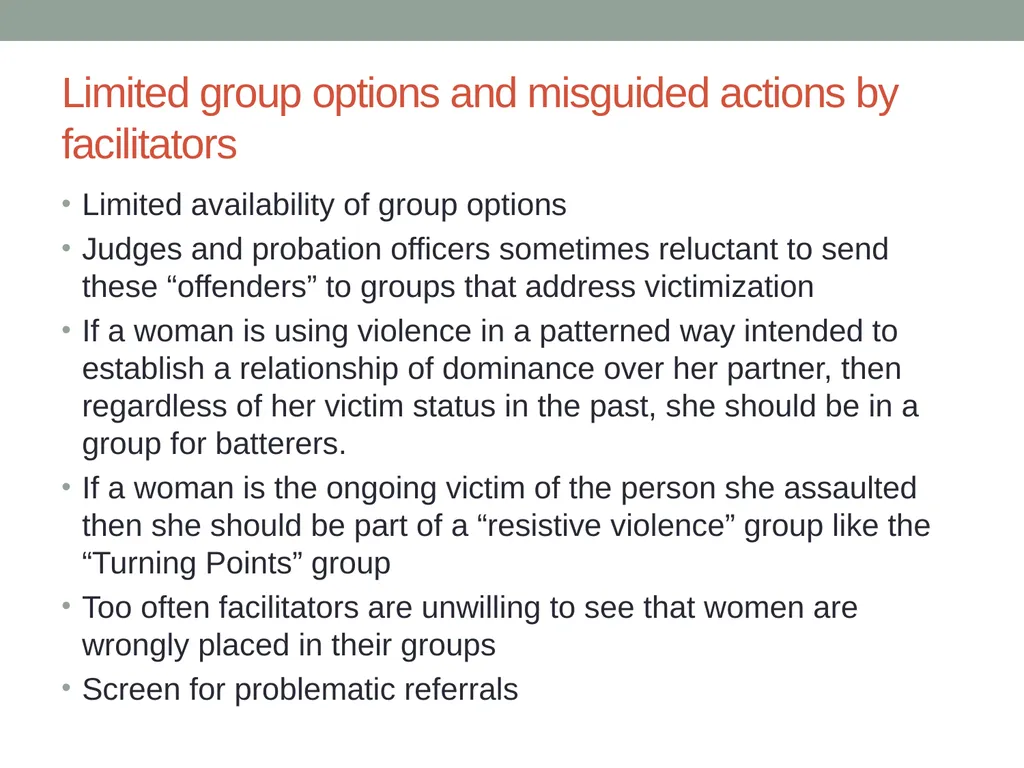 Why do so many battered women find themselves in - slide 22 of 29