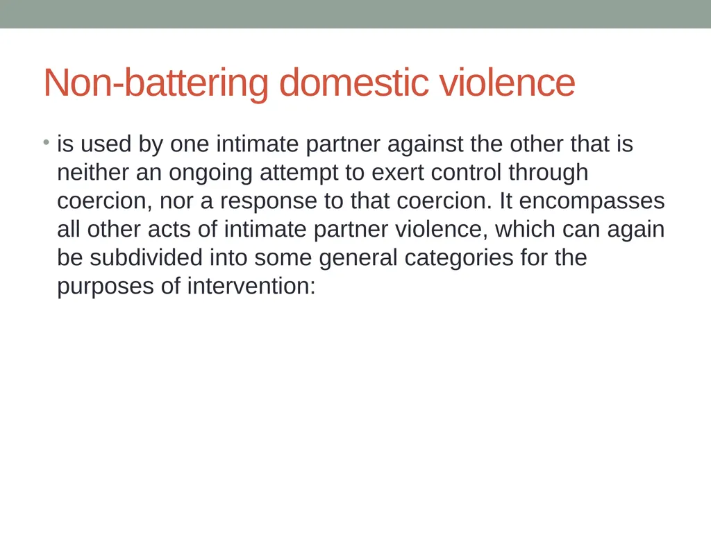 Why do so many battered women find themselves in - slide 16 of 29