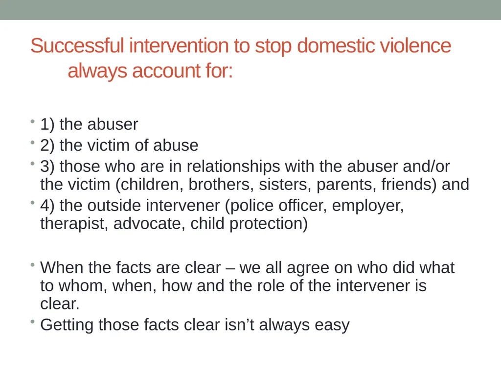 Why do so many battered women find themselves in - slide 4 of 29