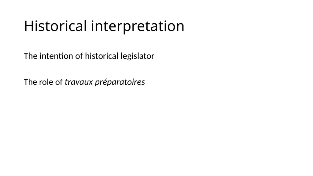 Legal Language Statutory interpretation Maciej - slide 10 of 18