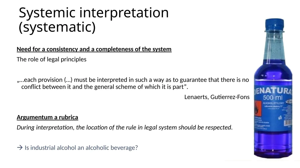 Legal Language Statutory interpretation Maciej - slide 8 of 18