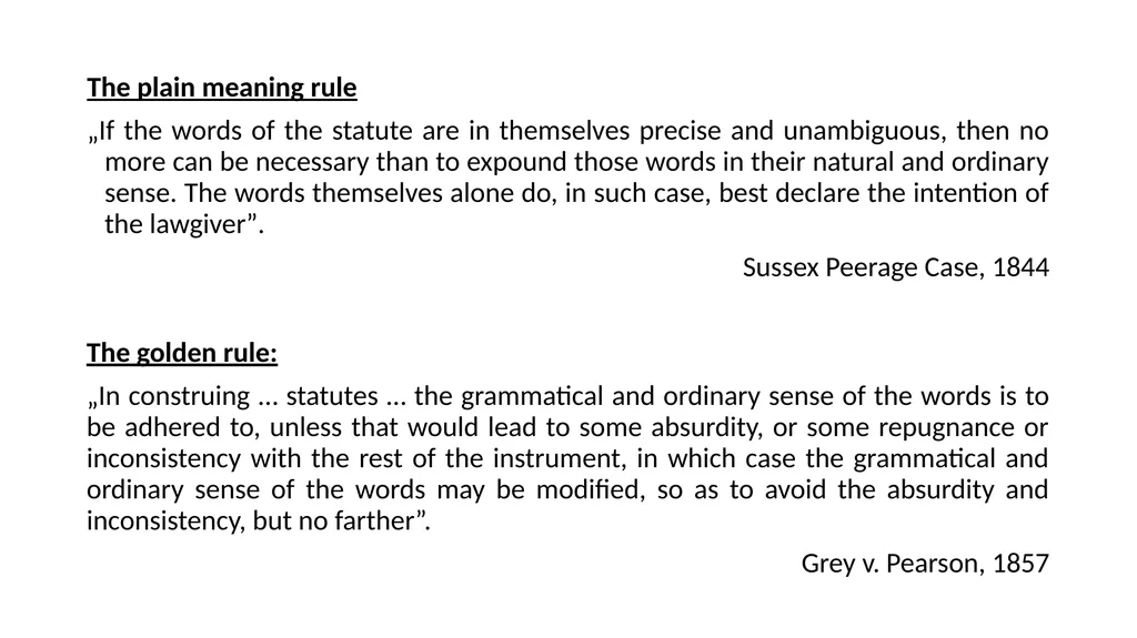 Legal Language Statutory interpretation Maciej - slide 15 of 18