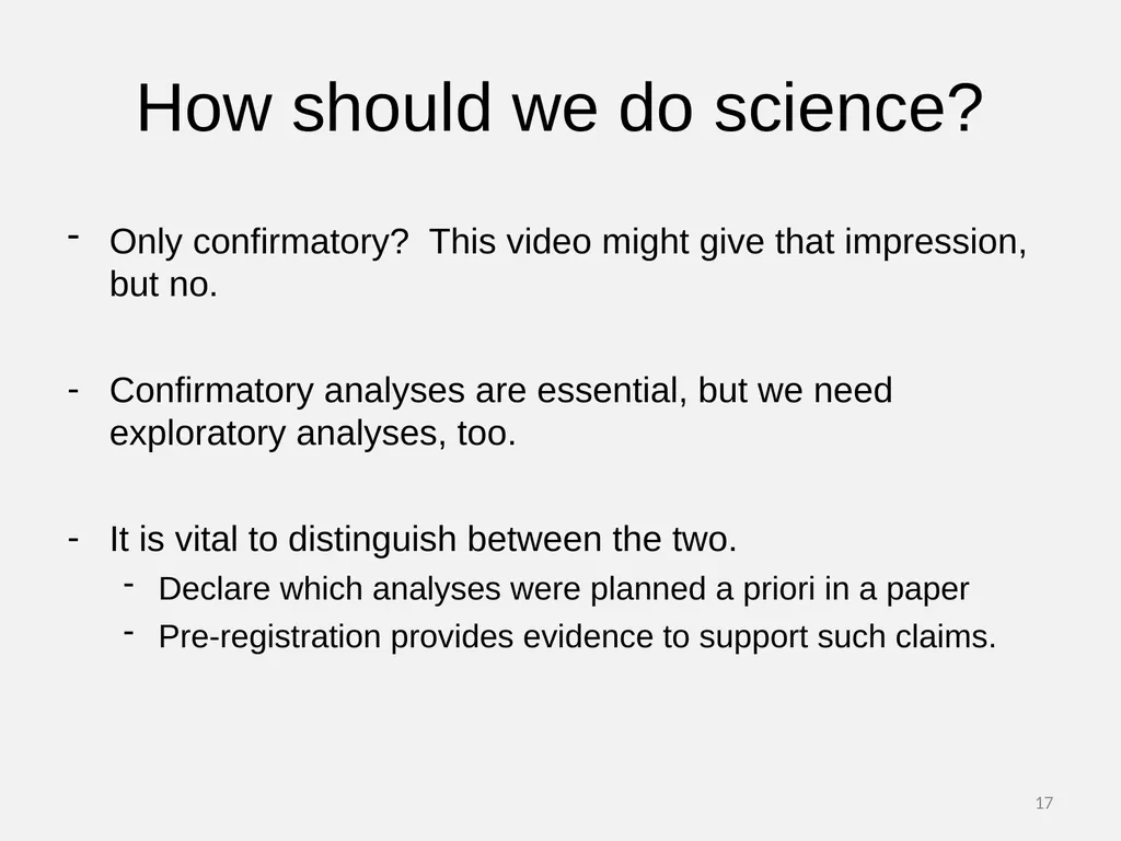 Questionable Research Practices Part 4: HARKing 1 - slide 17 of 17